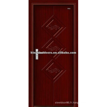 Conception simple meilleure vente PVC porte (JKD-8021) de Chine Top 10 portes de marque